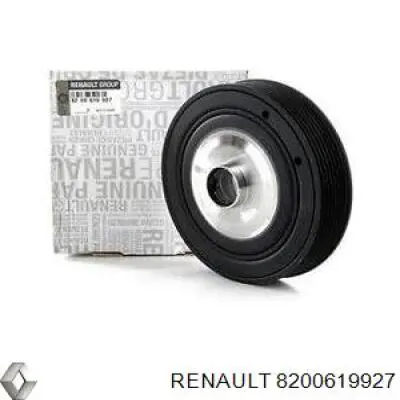 8200619927 Renault (RVI) polea de cigüeñal