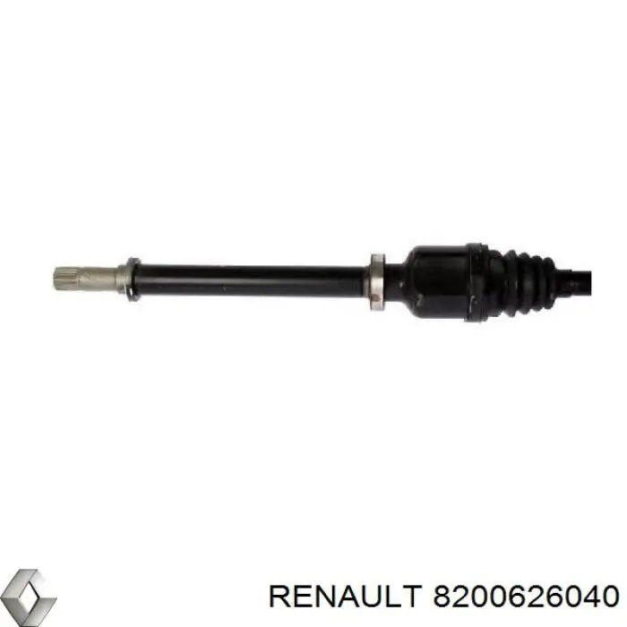 8200626040 Renault (RVI) árbol de transmisión delantero derecho