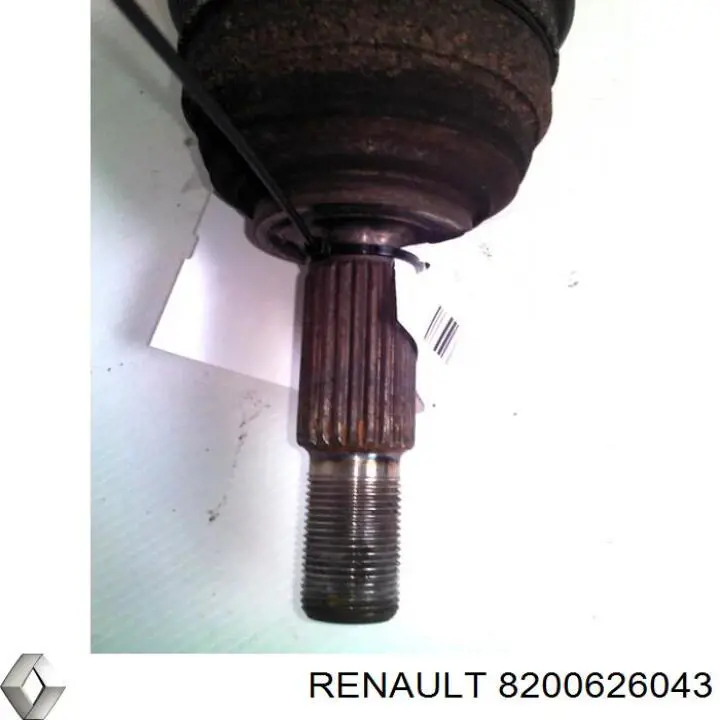 8200626043 Renault (RVI) árbol de transmisión delantero izquierdo