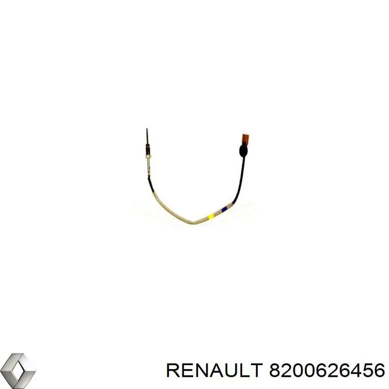 Sensor de temperatura de gases de escape antes de la turbina 8200626456 Renault (RVI)
