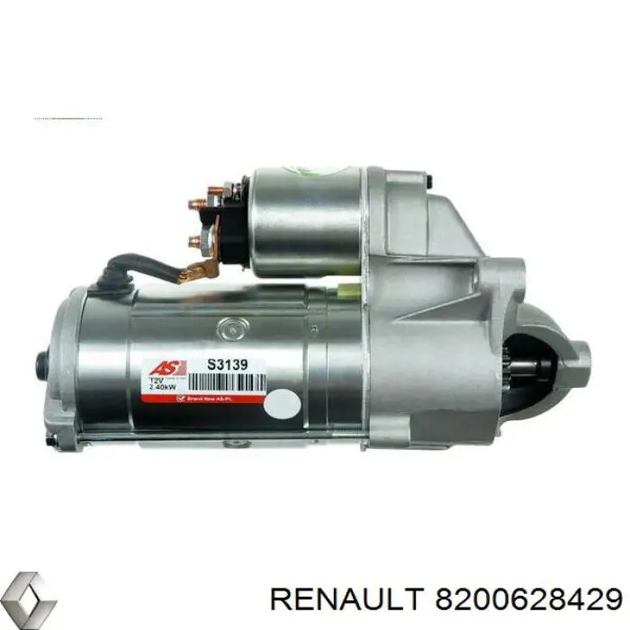 8200628429 Renault (RVI) motor de arranque