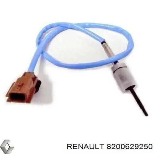 8200629250 Renault (RVI) Sensor de temperatura de gases de escape antes de la turbina