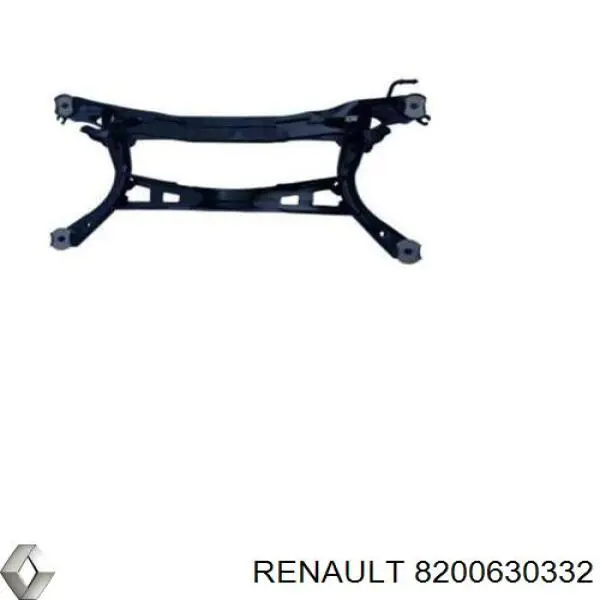 8200630332 Renault (RVI) subchasis trasero soporte motor