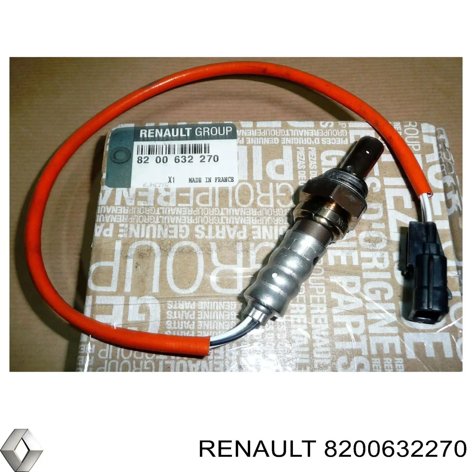 8200632270 Renault (RVI) sonda lambda sensor de oxigeno para catalizador
