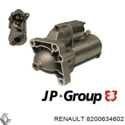 8200634602 Renault (RVI) motor de arranque