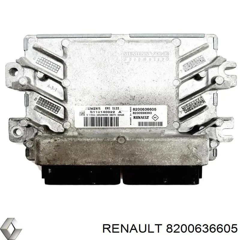 Unidad de control del motor  Renault (RVI) 8200636605 precio, desde 129,23 EUR