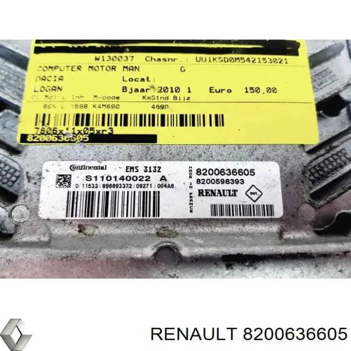 8200636605 Renault (RVI)