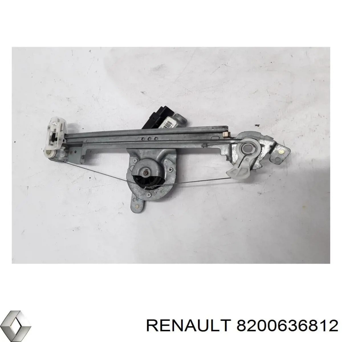 8200636812 Renault (RVI) mecanismo de elevalunas, puerta trasera izquierda