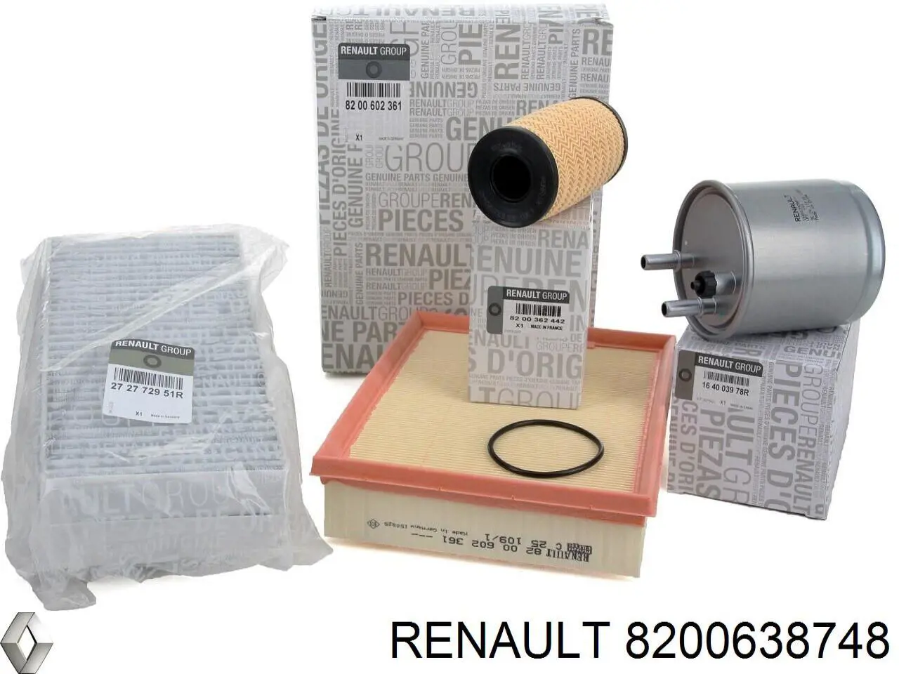 Filtro de gasoil Renault (RVI) 8200638748
