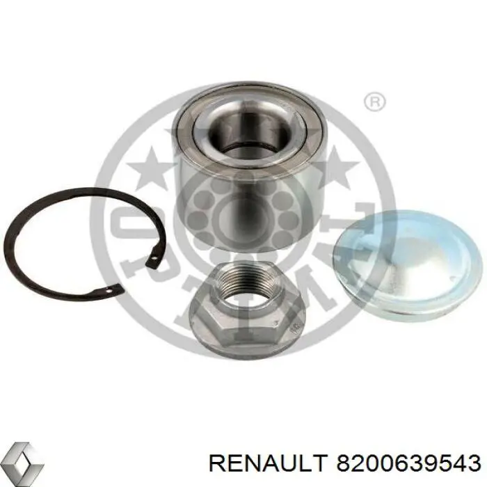Cojinete de cubo delantero Renault (RVI) 8200639543 precio, desde 24,75 EUR