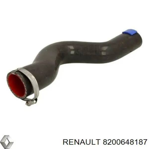 8200648187 Renault (RVI) tubo flexible de aire de sobrealimentación derecho