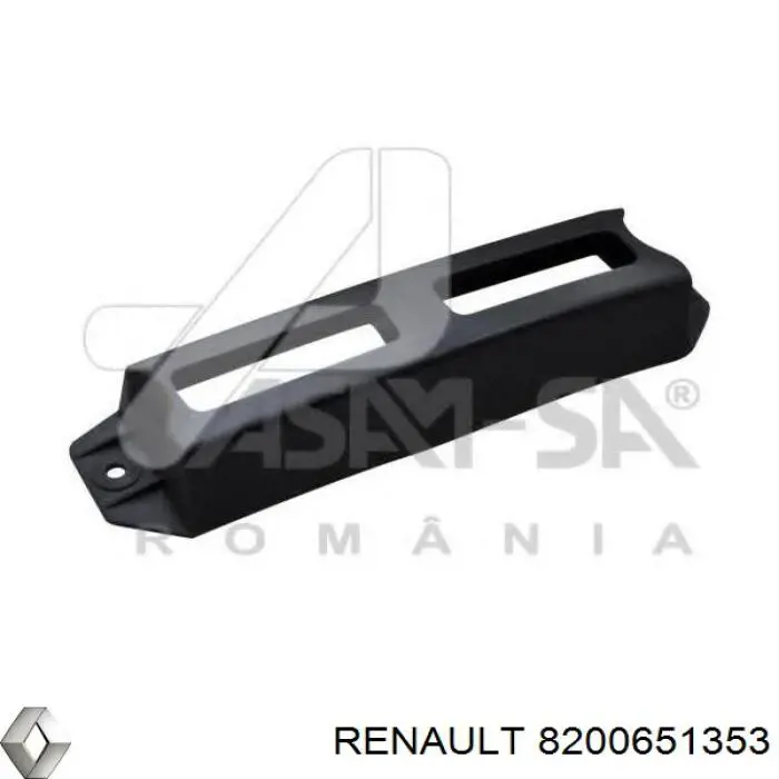 Soporte de parachoques trasero central para Renault LOGAN (LS)