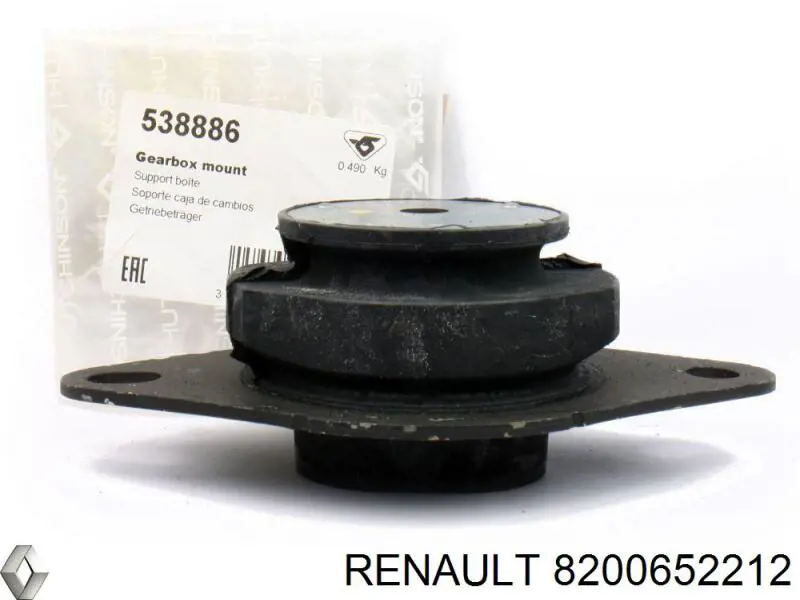 Soporte izquierdo del motor Renault (RVI) 8200652212 precio, desde 43,56 EUR