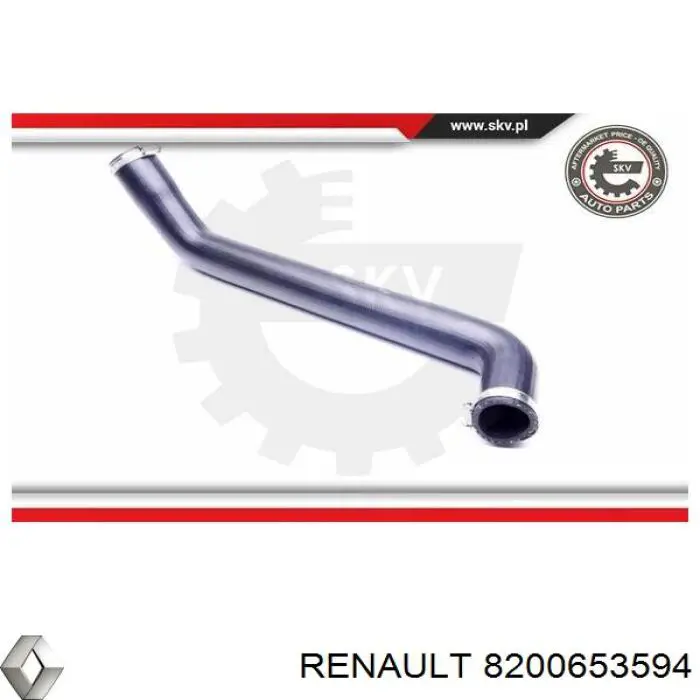Manguera del intercooler Renault (RVI) 8200653594 precio, desde 69,82 EUR