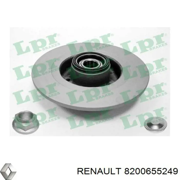 Disco de freno trasero Renault (RVI) 8200655249 precio, desde 73,30 EUR