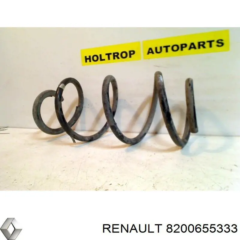 8200655333 Renault (RVI) muelle de suspensión eje delantero