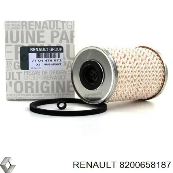 8200658187 Renault (RVI) tubo flexible de aire de sobrealimentación derecho
