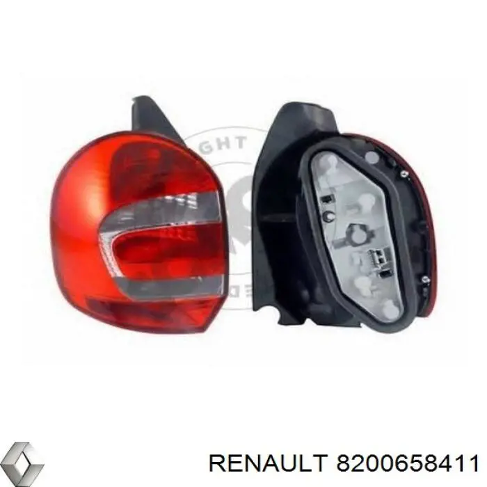 8200658411 Renault (RVI) piloto posterior izquierdo