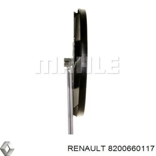 93168832 Opel ventilador (rodete +motor refrigeración del motor con electromotor, izquierdo)