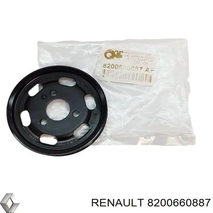 Comprar 8200660887 Renault (RVI) Polea de la bomba de dirección asistida