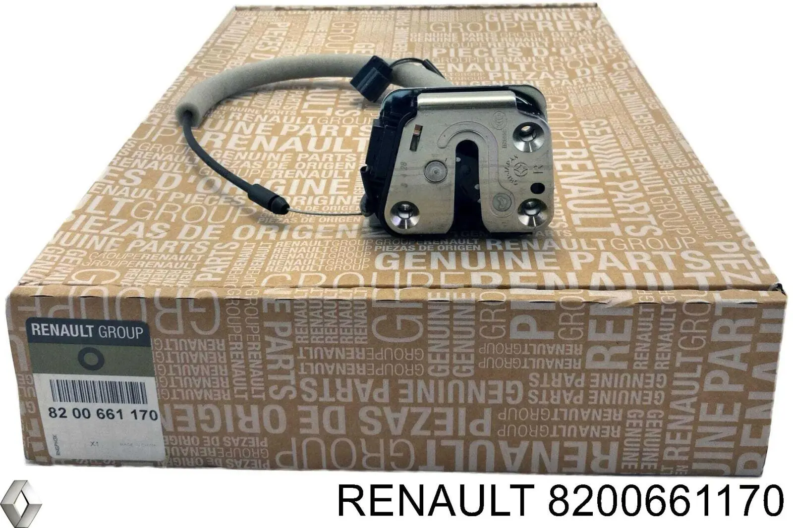 Cerradura inferior de puerta trasera derecha de doble hoja Renault (RVI) 8200661170 precio, desde 48,49 EUR