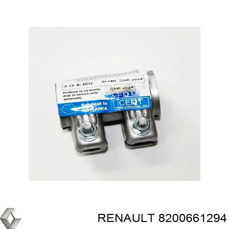 Abrazadera delantera del silenciador Renault (RVI) 8200661294 precio, desde 9,37 EUR