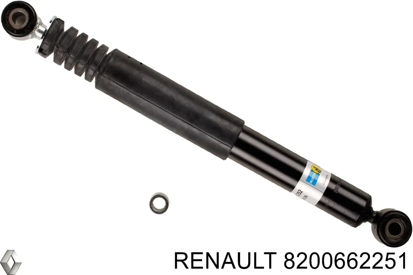 8200662251 Renault (RVI) amortiguador trasero