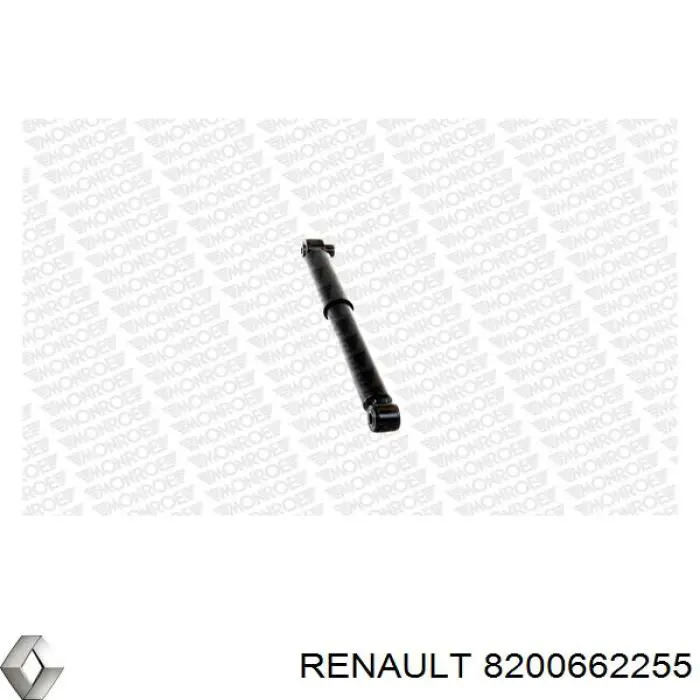 8200662255 Renault (RVI) amortiguador trasero