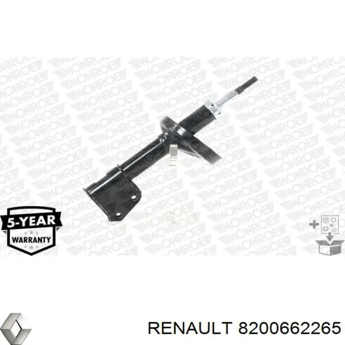 Amortiguador 8200662265 Renault (RVI)