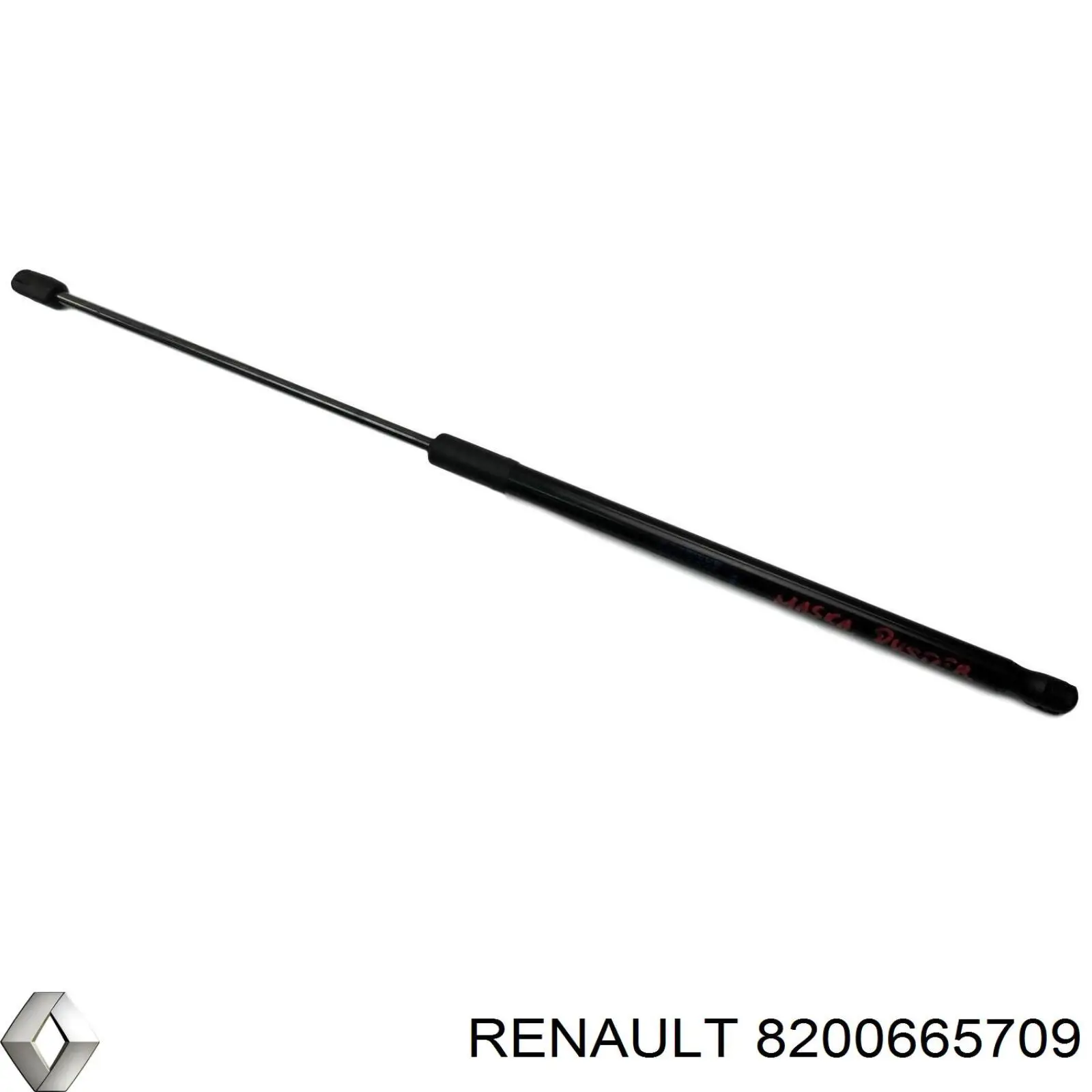 Muelle neumatico maletero Renault (RVI) 8200665709