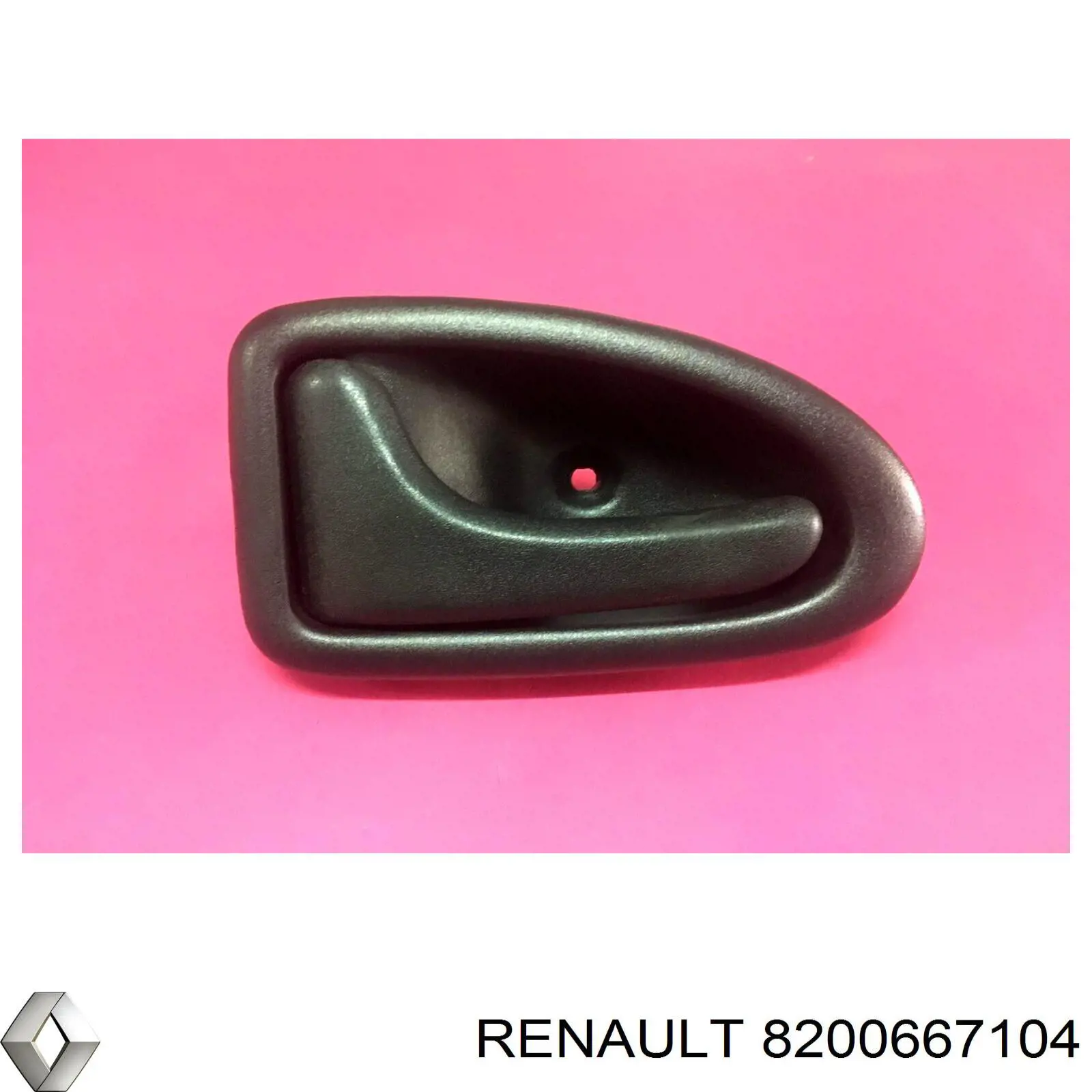 8200667104 Renault (RVI) manecilla de puerta, equipamiento habitáculo, izquierda delantera/trasera