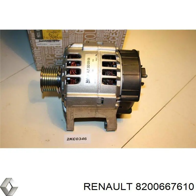 8200667610 Renault (RVI) alternador