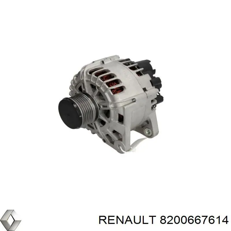 8200667614 Renault (RVI) alternador