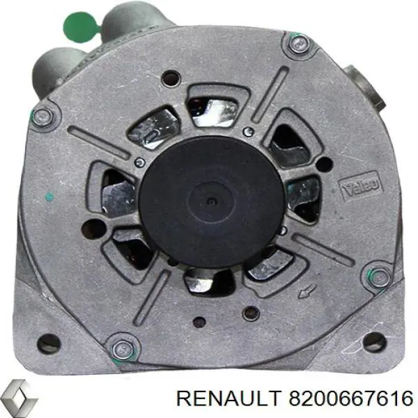 8200667616 Renault (RVI) alternador
