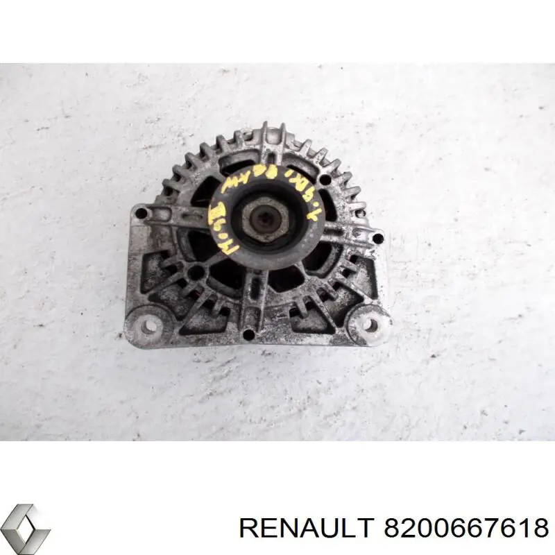 8200667618 Renault (RVI) Alternador de coche