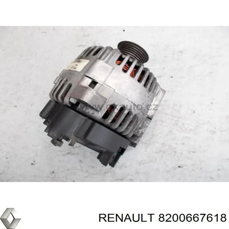 8200667618 Renault (RVI) alternador