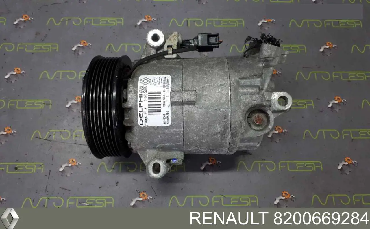 8200669284 Renault (RVI) compresor de aire acondicionado