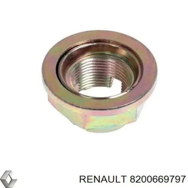 Tuerca del cubo de la rueda delantera Renault (RVI) 8200669797 precio, desde 8,97 EUR