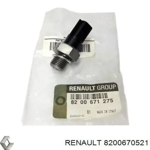 111458382R Renault (RVI) varilla del nivel de aceite