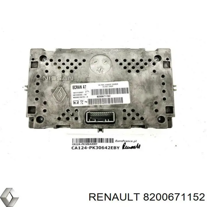 Comprar 8200307275 Renault (RVI) Pantalla