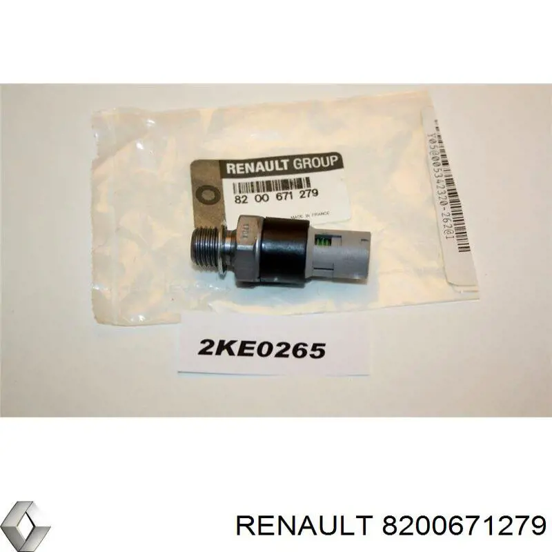 8200671279 Renault (RVI) indicador, presión del aceite