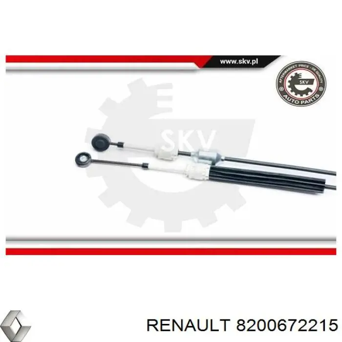 8200672215 Renault (RVI) cables de caja de cambios