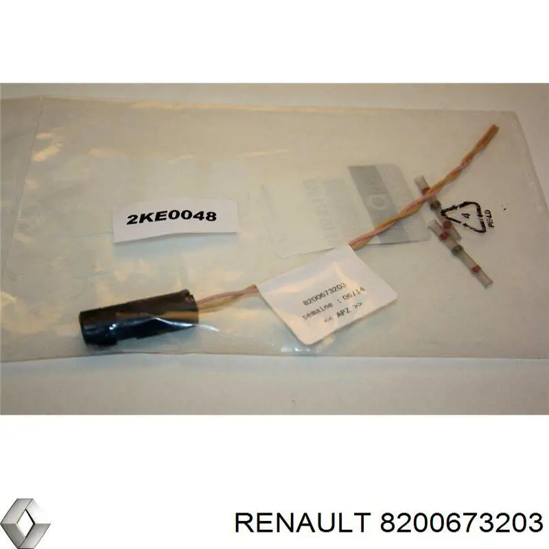 Comprar 8200673203 Renault (RVI) Conector del sensor de posición del árbol de levas