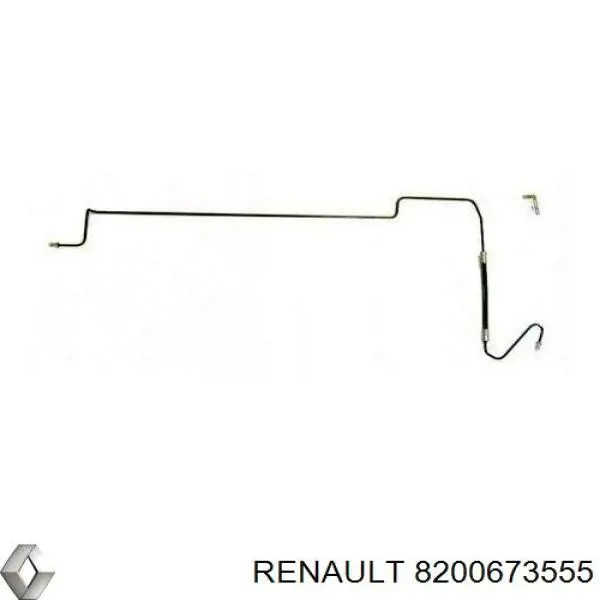 Manguera de freno trasera izquierda Renault (RVI) 8200673555 precio, desde 40,94 EUR