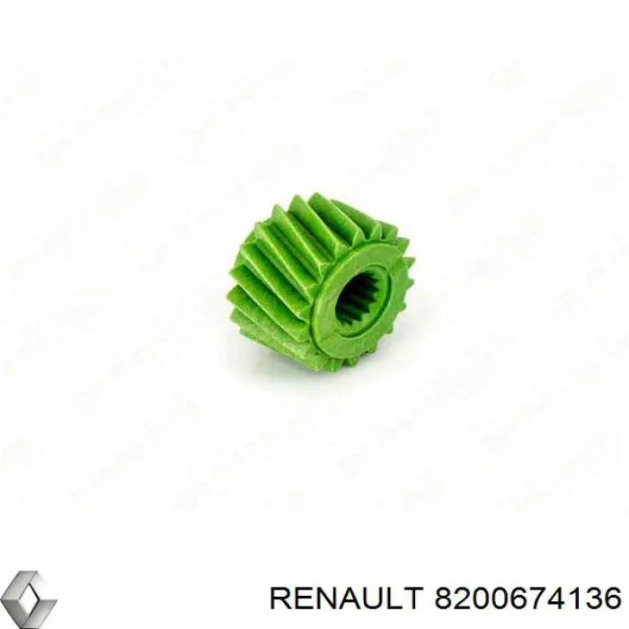 Corona dentada de velocímetro para Renault Kangoo (KW01)