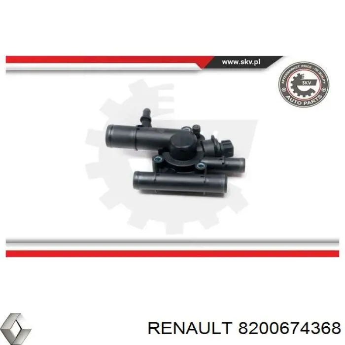 Caja del termostato Renault Espace 4 JK0