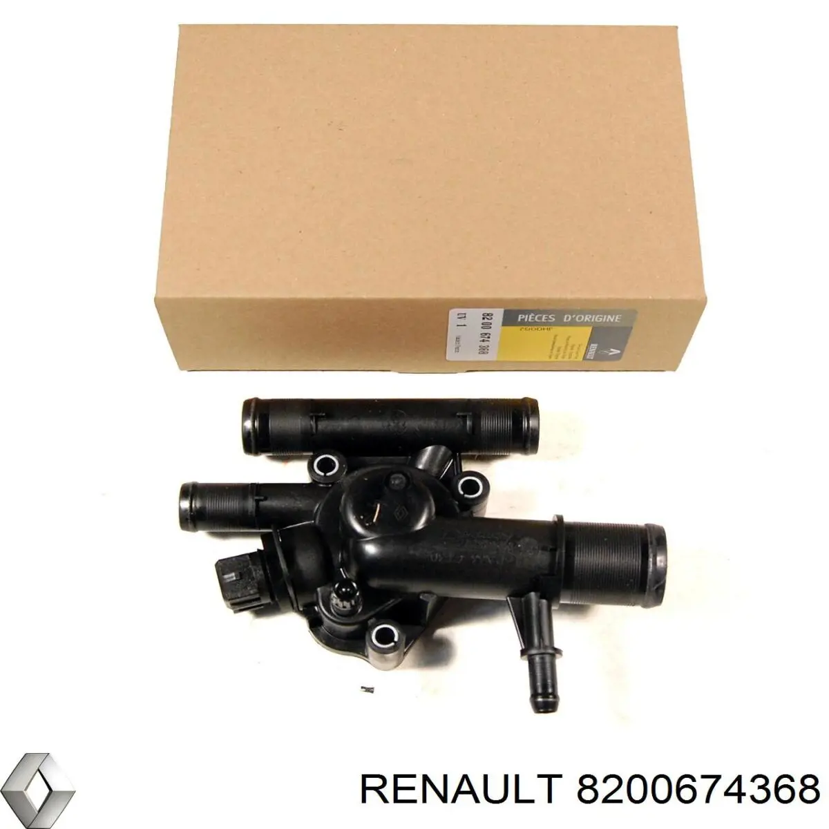 Caja del termostato Renault Espace 4 JK0