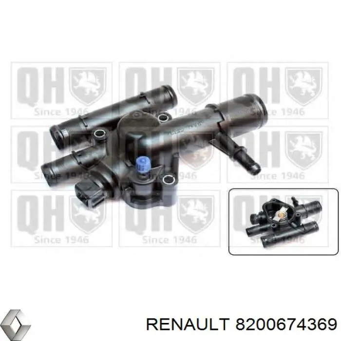 Termostato Renault (RVI) 8200674369 precio, desde 29,57 EUR