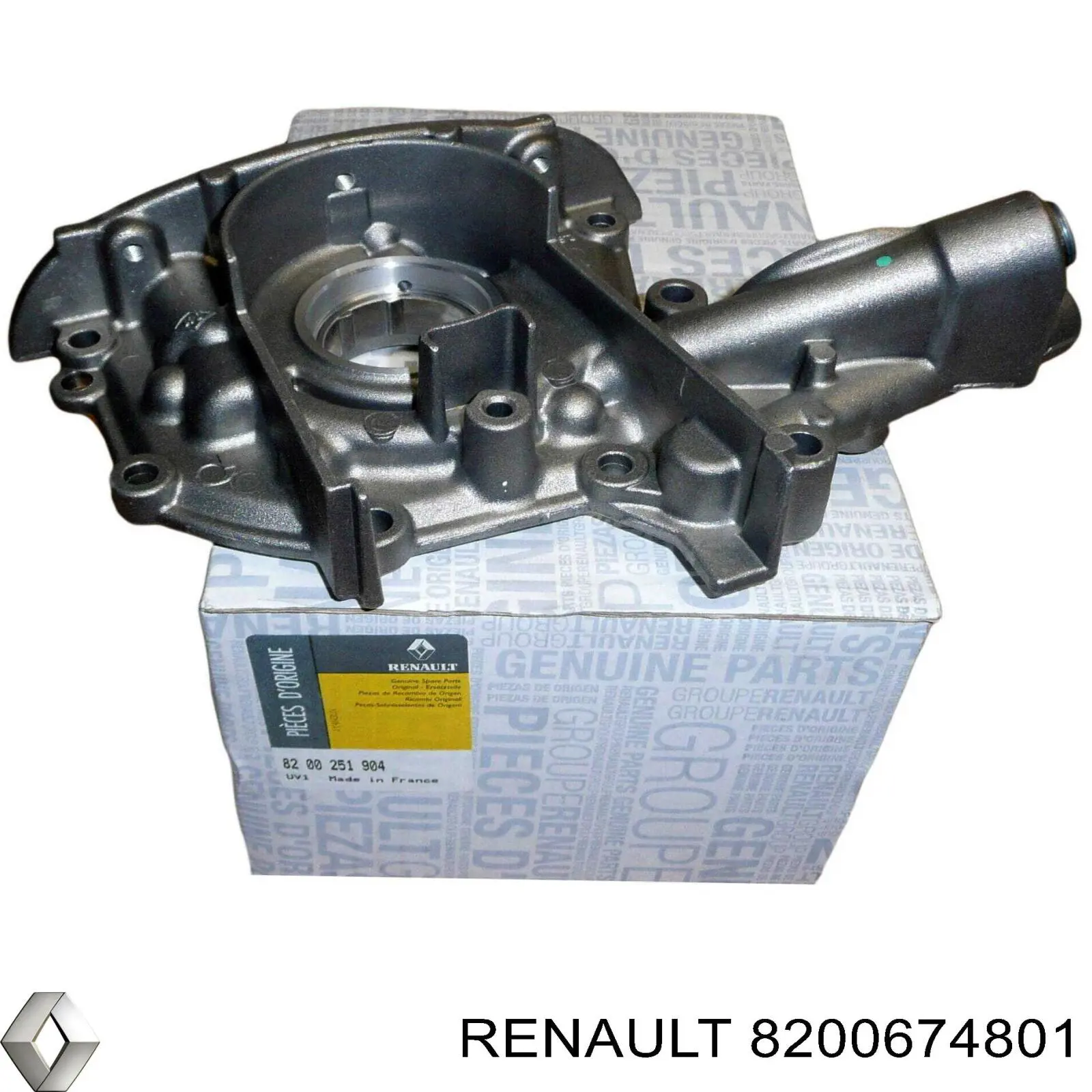Comprar 8200674801 Renault (RVI) Bomba De Aceite