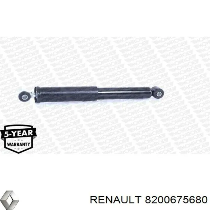 Comprar 8200675680 Renault (RVI) Amortiguador trasero
